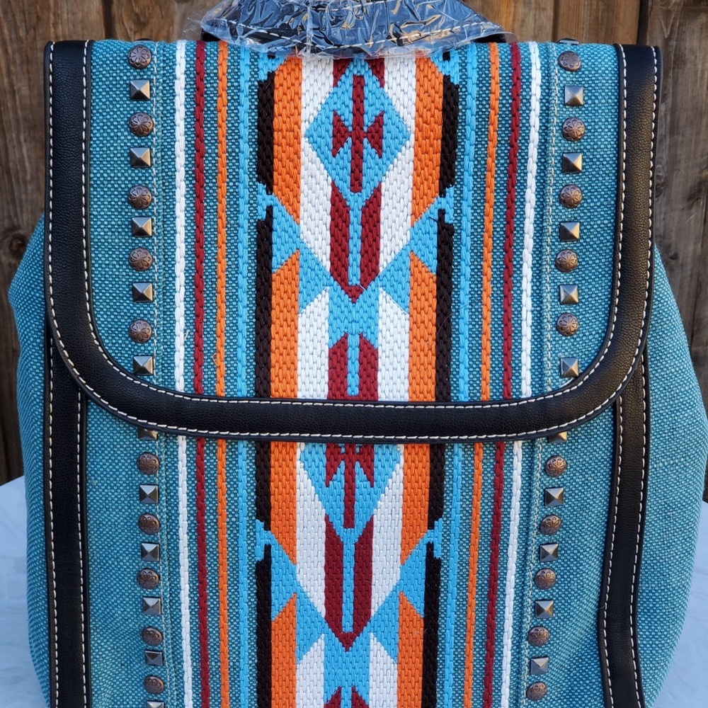 Montana West Aztec Collection Backpack - Picture 2 of 6